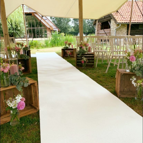 Loper wit - luxe (10m)