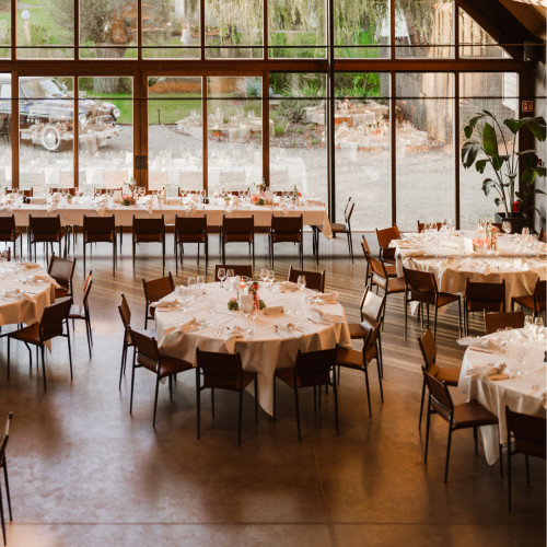 Tafelnap rond "Leon"