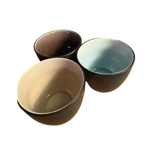 Aperitiefpotjes kleur Leon 7,5cm